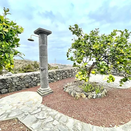 Tatil Evi Casa Con Wifi, Piscina Con Vistas Directamente Al Mar, Rodeada De Arboles Limoneros La Guancha